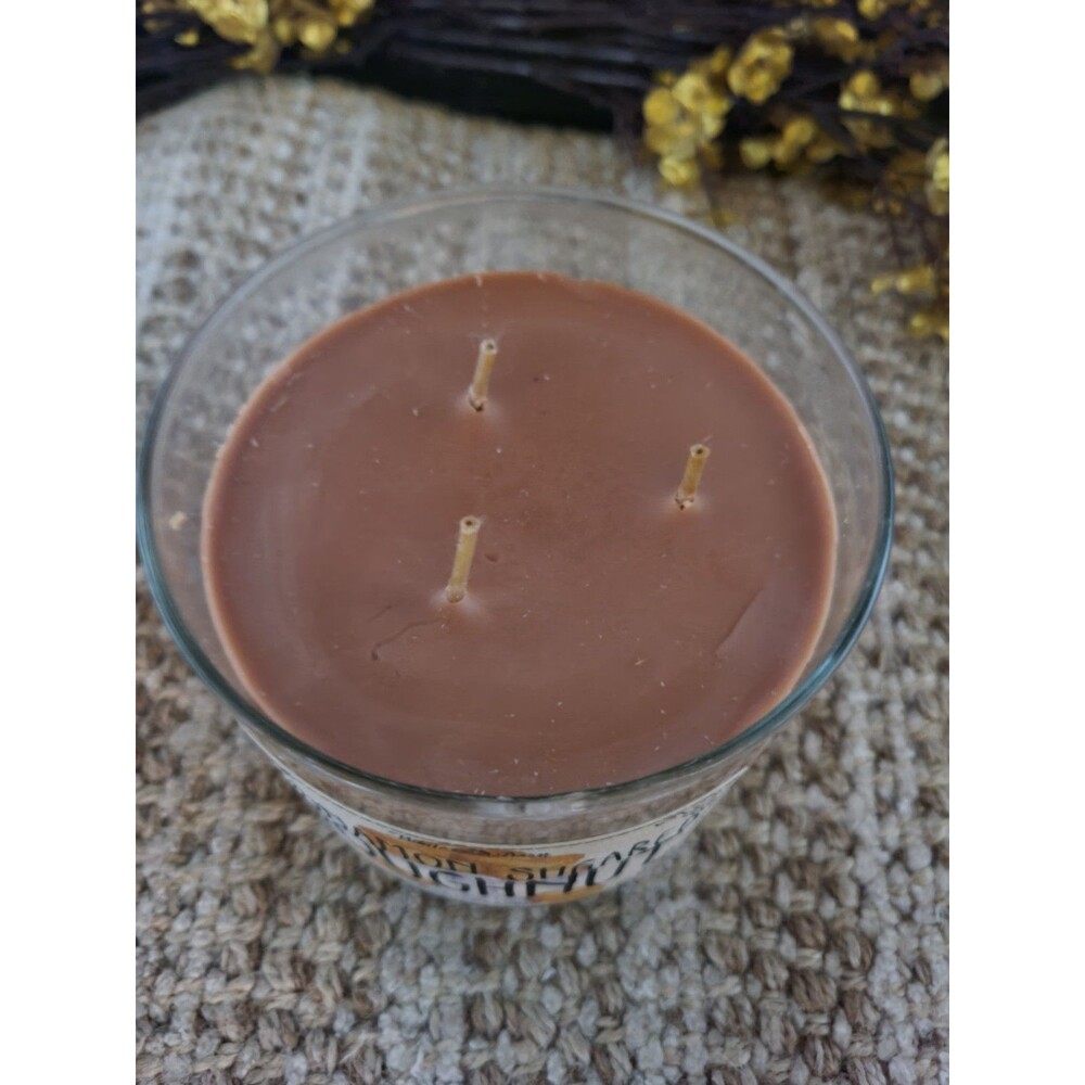 Cinnamon Sugared Doughnut - Bath and Body Works 3-wick Candle - Picture 2 of 5